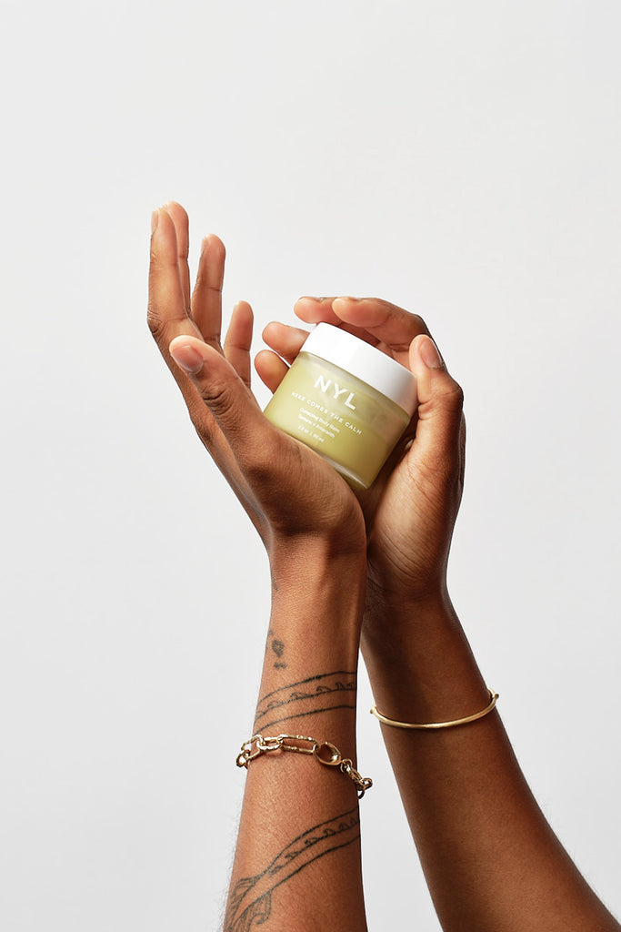 Our Tamanu & Amaranth powered correcting balm works overtime to soothe, moisturize and generally bring the zen to eczema, severely dry or chapped skin, and other trouble spots. No balm, no calm.  Key ingredients: Tamanu + Amaranth. NYL Skincare. Hand-crafted skincare for all.  Rooted in botanicals and created in extra-small batches from only the good stuff, NYL is vegan and cruelty-free and nothing but fresh, clean, pure & potent. No compromises. That’s NYL. 