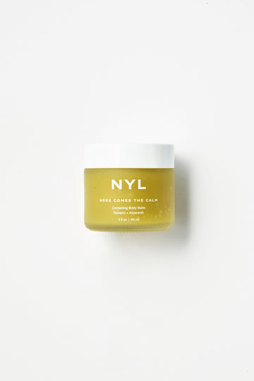 Our Tamanu & Amaranth powered correcting balm works overtime to soothe, moisturize and generally bring the zen to eczema, severely dry or chapped skin, and other trouble spots. No balm, no calm.   Key ingredients: Tamanu + Amaranth. NYL Skincare. Hand-crafted skincare for all. Rooted in botanicals and created in extra-small batches from only the good stuff, NYL is vegan and cruelty-free and nothing but fresh, clean, pure & potent. No compromises. That’s NYL.